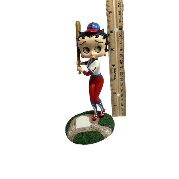 new BETTY BOOP collector figurine danbury mint BATTER UP - Picture 3 of 5